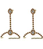 Golden Stone Stud Brass Hathful