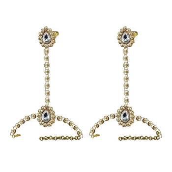 Golden Stone Stud Brass Hathful 1