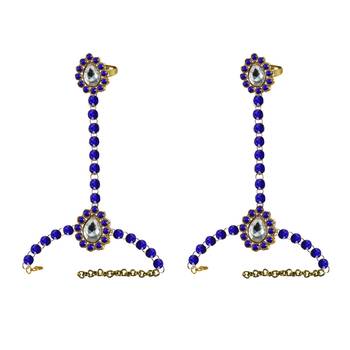 Golden Stone Stud Brass Hathful 1