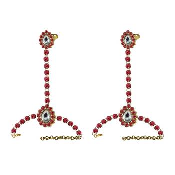 Golden Stone Stud Brass Hathful 1
