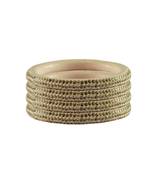 White Stone Lac Pure Lakh Rajasthani Bangle