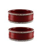 Red Stone Acrylic Bangle