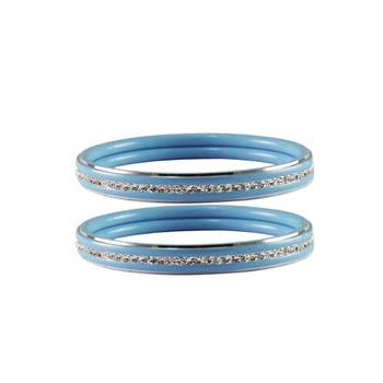 Firozi Stone Metal Bangle 1