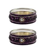 Jamani Stone Stud Brass Bangle