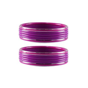 Rani Plain Acrylic-Metal  Bangle 1