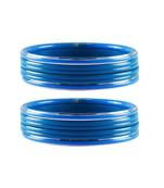 Firozi Plain Acrylic-Metal  Bangle