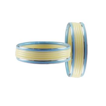 White Plain Acrylic-Metal  Bangle 2