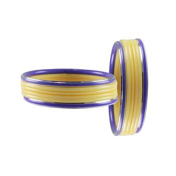 Cream Plain Acrylic-Metal  Bangle 2