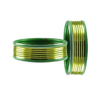 Green Plain Metal Bangle 2
