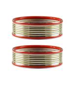 White Plain Metal Bangle