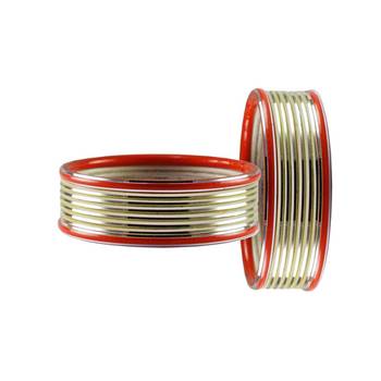 White Plain Metal Bangle 2