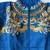 Multicolor bangalore silk printed semi stitched party wear gown
