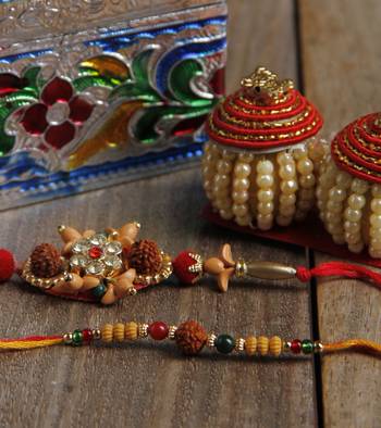 Beautiful Rakhi Combo 2