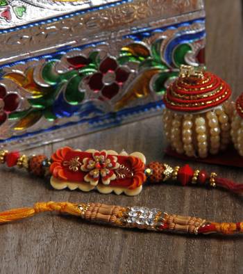 Beautiful Rakhi Combo 2