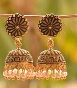 Temple Designer Pair of Earrings