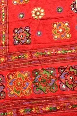 Reddish pink cotton stole and dupattas 2