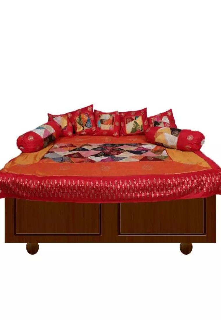 Silk Patches Diwan Set