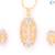 Lovely Indian fashion designer CZ diamonds Pendant jewelry.