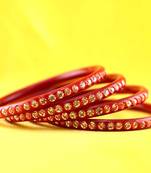 Large Size Bangles Colour Red 