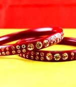 Large Size Bangles Colour Red 