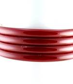 Large Size  Bangles 21 Cut Colour Red 