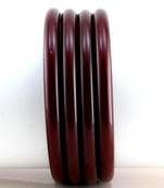 Large Size  Bangles 21 Cut Colour Maroon 