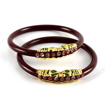 Large size bangles  colour maroon size-2.12,2.14 1