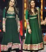 Kareena kapoor Green Anarkali Replica Suit