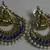 Designer Blue colour Ram Leela earings