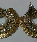 Gold Plated Beaautiful Kundan Ram Leela Earrings