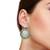 Silver Cubic Zirconia Chandelier Earring for women