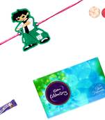 Ben ten rakhi with chocolate