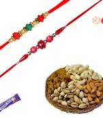 Dryfruits with set of 02 rakhis