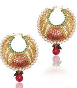 Ethnic Indian Bollywood Traditional Fashion Jewelry Set Chandbali DAngler Earrings