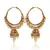 White Hoop Earrings with Pearls by ADIVA ABSWE0BI0028 TDS 6