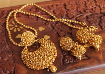 Beautiful Antique Designer Necklace Set 1