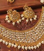 Royal Designer Kundan Bridal Choker Necklace Set