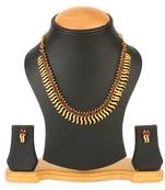 Traditional Gold Plated Coin Necklace set
