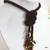 Gold and brown Lariat