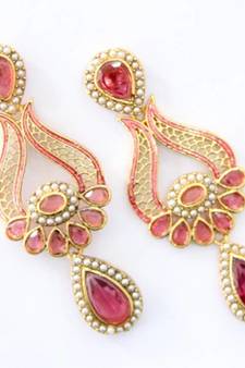 Beautiful Colour Stones Long Hangings