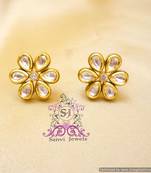 Kundan Meenakari Flower Tops