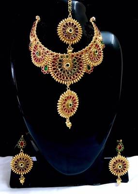 Bridal necklace set with ma 1