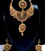 Bridal necklace set with ma