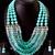 Beaded necklace in creda