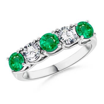 Cubic Zirconia Sterling Silver Navya Ring 1