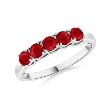 Cubic Zirconia Sterling Silver Nilam Ring 1