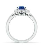 Cubic Zirconia Sterling Silver Prajakta Ring