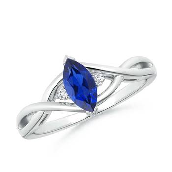 Cubic Zirconia Sterling Silver Pradnya Ring 1