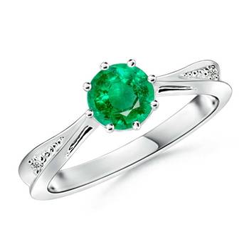 Cubic Zirconia Sterling Silver Nitisha Ring 1