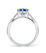 Cubic Zirconia Sterling Silver Puneri Ring